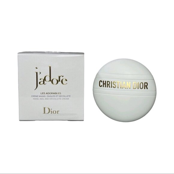DIOR J'adore Les Adorables Hand Nail & Décolleté Cream 50ml NEW IN BOX